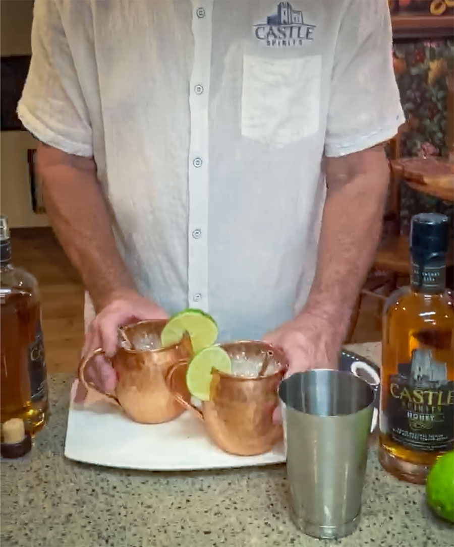Castle Mule - cocktail recipe